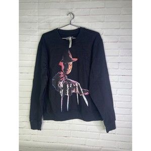 A Nightmare On Elm Street Freddy Krueger Claw Crew Sweatshirt Womens Size M